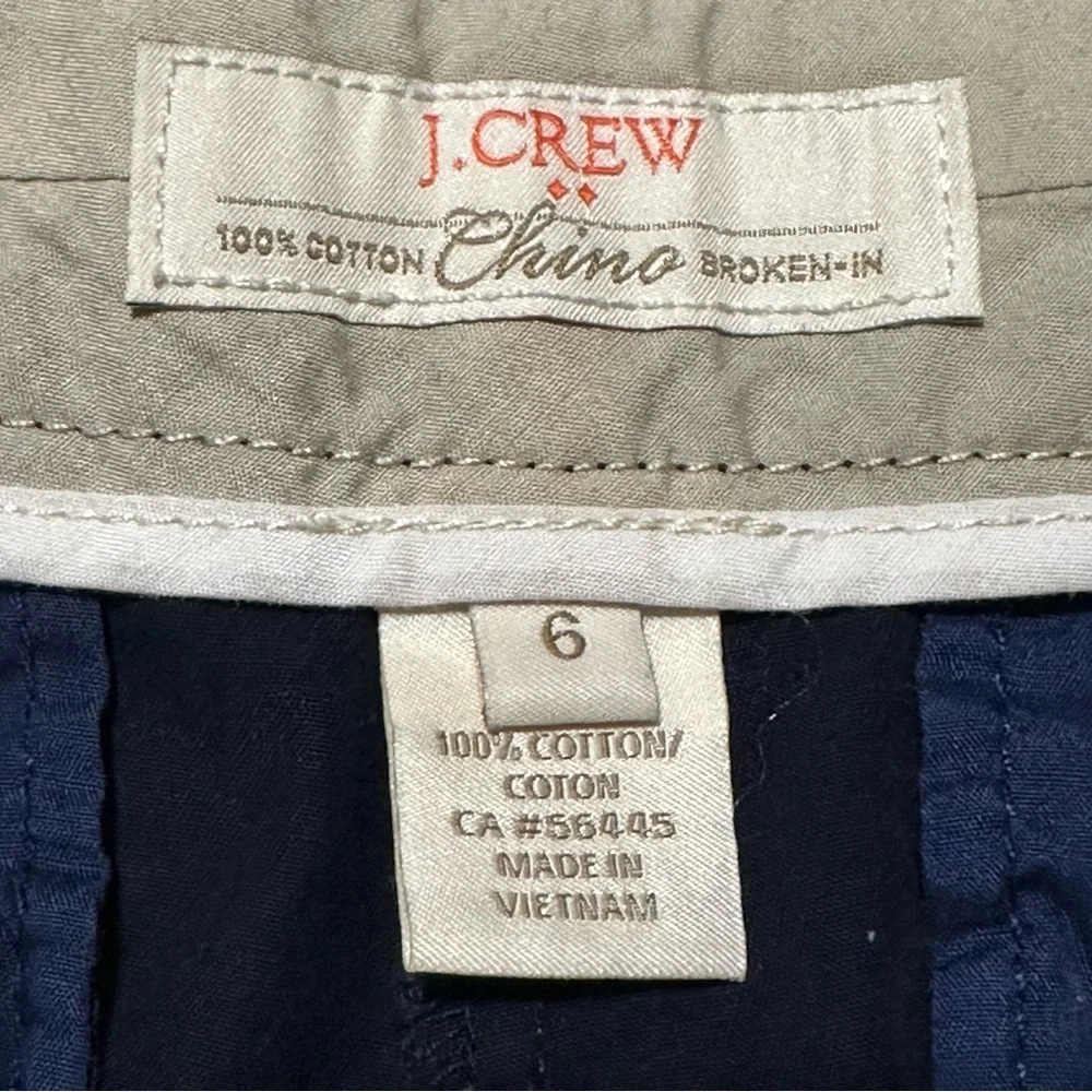 J. Crew Broken-In Chino Shorts